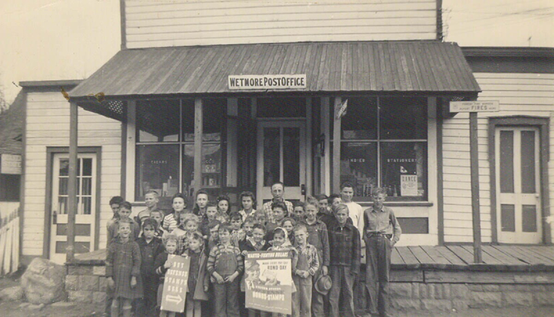 Bill Hall Wetmore PO 1941or 1942 War Bonds