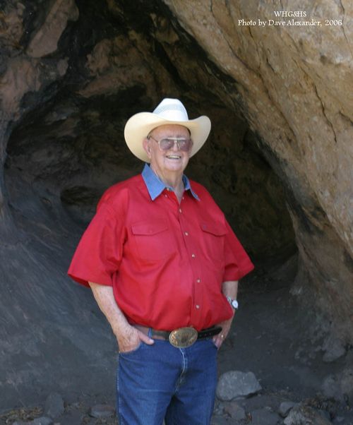 George Draper at Draper Cave